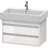 Duravit Waschtischunterschrank Ketho 75x44cm, we ma, 2 Schubk., wandhängend