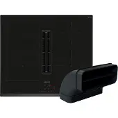 Siemens iQ300 ED651BGA7, Schwarz, Integriert, 60 cm, Zonen-Induktionskochfeld, Glaskeramik, 4 Zone(n)