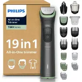 Philips 7000 series All-in-One Trimmer MG7962/30 19-in-1-Trimmer, Grau, 0,5 mm, 1,6 cm, 0,2 mm, Universal, Gesicht, Kopf, Nase