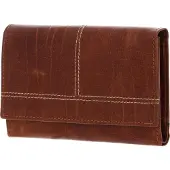 H.I.S. Geldbörse Wallet Cognac braun