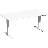 Geramöbel Elektro-Hubtisch Elevate Plus, 800 x 1600 mm, weiß/weiß