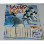 Topps Happy Feet - Sammelsticker - Komplettsatz + Album