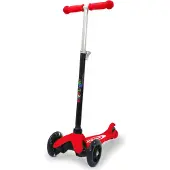 Jamara KickLight Scooter rot