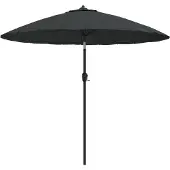 Syfax Sonnenschirm mit Aluminium-Mast 270 cm Anthrazit