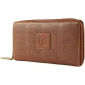 Chiemsee Geldbörse Haiti Zip Around Wallet Cognac braun