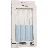 Jamon 4-tlg. blaues Besteckset mit Mikroperlen