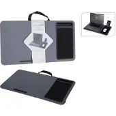 H&S Decoration | Laptop-Tisch mit Ablage - 57 x 30 cm - Ergonomisch - Mobil und Praktisch