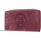 Bruno Banani Geldbörse Zip Around Wallet Mauve weinrot