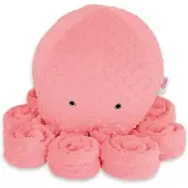 Bobono Großes Kuscheltier Oktopus XXL - Koralle