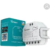 Sonoff Dual R3, Verkabelt & Kabellos, WLAN, Weiß, 2 Kanäle, 2200 W, 2.4 - 2.4835 MHz