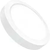 Avizar , LED Lichtpanel rund 18W 220x220mm ultraflaches Design, Weiß