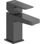 Duravit Manhattan Einhebel-Waschtischmischer S, Ausladung 95 mm, ohne Ablaufgarnitur, MH1010002046, Farbe: Schwarz Matt