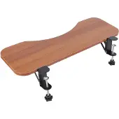 HDWR Klappbare Tastaturablage, bis 25 kg belastbar, Untertischablage, Tastaturschrank SolidHand-KT03