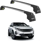 TURTLE DACHTRÄGER AIR-2 , Silber PEUGEOT 3008 ALL 2017 - 2024 (SUV)