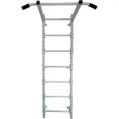 Vago-Tools Sprossenwand Klimmzugstange Kletterwand 3 tlg Sportgerät mit Trainingsbank