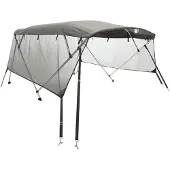 Syfax 3-Bow Bimini-Top mit Mesh-Seitenteilen 183x(137-152)x137 cm