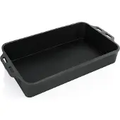 WAS Germany Bräter mit Griffen 47 x 29 x 7,5 cm Gusseisen