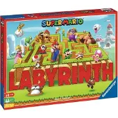 Ravensburger Familienspiel Labyrinth SUPER MARIO, Familienspiel, Schatzsuche, Bewegliches Labyrinth, Ab 7 Jahren,