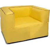 Deconet Travelnet Lounge Sofa I – Gelb – inklusive Autopumpe