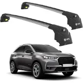 TURTLE DACHTRÄGER AIR-2 , Silber CITROEN DS 7 CROSSBACK 2018 - 2024 (SUV)