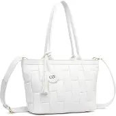 Collezione alessandro Schultertasche "Saint" mit luxuriöser Steppung