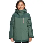 Roxy Presence Mädchen-Skijacke mit 15K/10K-Membran grün 128