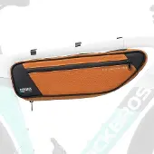 RockBros Road to Sky Fahrrad Rahmentasche Dreieckstasche, ca. 2L, Reflektierend, Orange