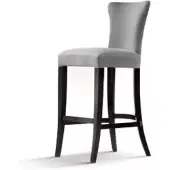AEA Barhocker Design Barstuhl Elegantes Stoff Barstühle Bar Hocker Stühle