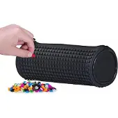 PIXIE CREW Pixie Rundes Stiftemäppchen PXA-05 schwarz / schwarz