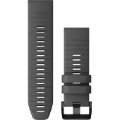 Garmin Quickfit Silikonarmband Grau Grau One Size