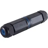 Shiverpeaks Outdoor Patchkabel-Verbinder BASIC-S Kat. 6 schwarz/blau