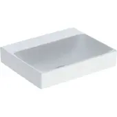 Geberit Aufsatzwaschtisch One 50x40cm, o. ÜL, we. K-Tect, o. Hahnloch