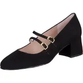 Unisa Damen Pumps Lenzel LenzelKS Schwarz Blockabsatz