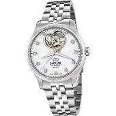 Jaguar Damen Uhr Analog Elegant Edelstahl Armbanduhr Coeur silber D2UJ994/1