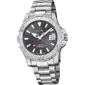 Jaguar Edelstahl Herren Uhr Analog Elegant Armbanduhr silber Pro Diver D2UJ969/3