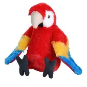 Wild republic Cuddlekins 12293, Spielzeug-Papagei