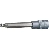 Ks Tools 1-2" Bit-Stecknuss Innensechskant mit Kugelkopf, lang