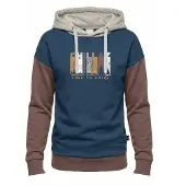 Chillaz - Kid's Curitiba Time To Chill - Hoodie Gr 152 blau