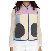 Selfhood - Women's Quilted Vest - Freizeitweste Gr XS beige