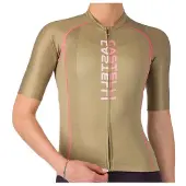 Castelli - Women's Unlimited 2 Jersey - Radtrikot Gr L beige
