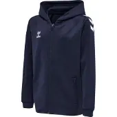 Hummel Kinder Kapuzenjacke Core XK Poly Zip Hood Sweat 212651-7026 128 - Marine - 128