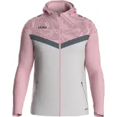 Jako Herren Kapuzenjacke Iconic 6824-901 L - Marine/Chili Rot - L