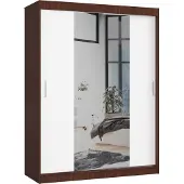 Akord Schwebetürenschrank Wenge/Weiß 150X60X200 Cm