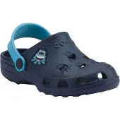 Coqui - Fröschlein Clogs für Kinder PP15186 (25 EU - 25,5 EU) (Dunkles Marineblau/Blau)