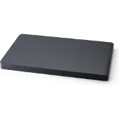 Continenta Schneidebrett "Hackbrett, Duracore", schwarz, B:30cm H:2,5cm L:46cm, Zellulosefaser, Schneidebretter, Schneidebrett