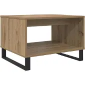 vidaXL Couchtisch Artisan-Eiche 60 x 50 x 40 cm Holzwerkstoff