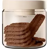 Brabantia Vakuum-Vorratsbehälter 750 ml – 11,1 x 9,7 cm