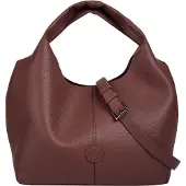 Bugatti Handtasche Umhängetasche Zoe Shopper Burgundy braun weinrot