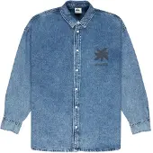 Quiksilver Langarmshirt "Rahmat", Damen, Gr. XS, blau (medium blau), Obermaterial: 80% Baumwolle, 20% Baumwolle., Shirts Langarmshirt