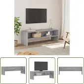 The Living Store TV-Schrank Grau Sonoma 120x40x40 cm Holzwerkstoff